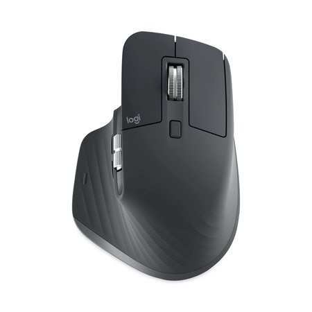 Logitech MX Master 3 for Business Wireless Mouse, 32.8 ft Wireless Range, Right Hand Use, Graphite 910-006198